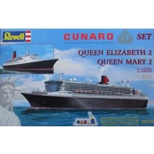 Подарочный набор Revell с пароходами Queen Mary 2 / Queen Elizabeth 2 (RV05712): Производитель Revell
