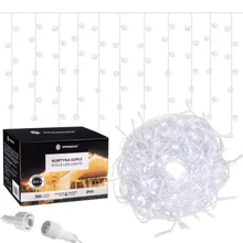 Гирлянда бахрома уличная (наружная) Springos 20 м 500 LED CL500 Cold White: Тип Бахрома