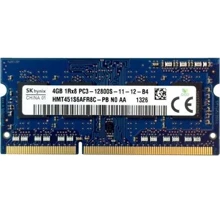 SK hynix 4 GB SO-DIMM DDR3 1600 MHz (HMT451S6AFR8C-PB): Тип DDR3
