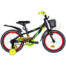 Велосипед 16" Formula STORMER 2020 (черно-красный с желтым): Диаметр колес, дюймов 16