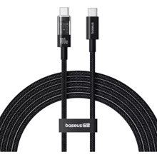 Кабель Baseus Cable USB-C to USB-C Gem Fast-Charging 100W 2m Black (P10373000111-01): Тип USB-C - USB-C