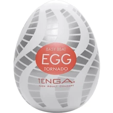 Мастурбатор-яйце Tenga Egg Tornado зі спірально-геометричним рельєфом: Для кого Для чоловіків