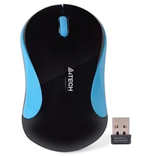 Мышь A4Tech G3-270N Black/Blue: Интерфейс подключения Wireless
