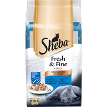 Влажный корм Sheba Fresh&Fine Рыбный микс 6х50 г (4770608249731): Тип паучи