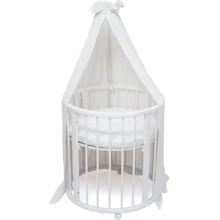 Балдахин Twins Muslin белый (1020-TM-01): Тип балдахин