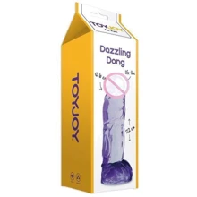 Фаллоимитатор Dazzling Dong, 22x6 см, фиолетовый: Назначение Анальные