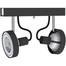 Спот Nowodvorski 9597 Cross GU10 ES111 2x75W IP20 Gr: Тип Потолочные светильники, Споты
