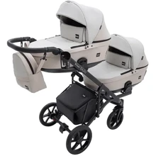 Коляска универсальная для двойни 2 в 1 Bair Kiwi DUO ECO BKD-32/33 бежевый / капучино (681042): Тип коляски Коляска для двойни