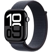 Apple Watch Series 10 42mm GPS + Cellular Jet Black Aluminium Case with Ink Sport Loop (MWX83): Размер корпуса 42mm