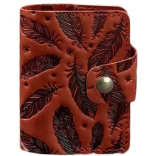 Картхолдер BlankNote Crazy Horse коралловый (BN-KK-7-1-coral-pero): Пол Унисекс