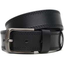 Мужской ремень Borsa Leather черный (V1125GX11-black): Пол Мужской