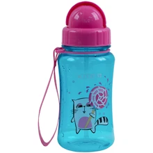 Пляшка для води Kite, 350 мл, Cat (k21-399-1): Тип пляшка