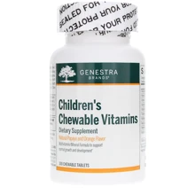 Genestra Brands, Vitamin-Mineral Supplement, Children's Chewable Vitamins, Papaya and Orange Flavor, 100 Chewable Tablets (GEN-10470): Тип мультивітаміни