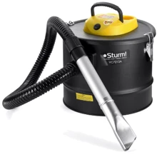 Пылесос для сбора золы Sturmax VC7215A: Мощность, Вт 1300