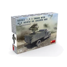 Сборная модель MiniArt MA35186 Советский 1,5 Тонный Автомобиль с Счетверенным Пулеметом Максим М4: Производитель MiniArt