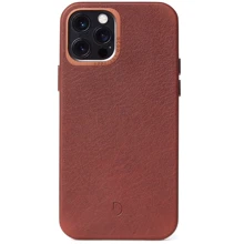 Чехол для iPhone Decoded Leather Brown (D20IPO67BC2CBN) for iPhone 12 Pro Max: Цвет коричневый