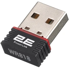 Адаптер Wi-Fi 2E PowerLink WR818 N150 (2E-WR818): Тип адаптера Wi-Fi адаптер