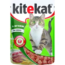 Влажный корм для котов Kitekat с ягненком в соусе 100г (4770608239176): Тип Влажный корм
