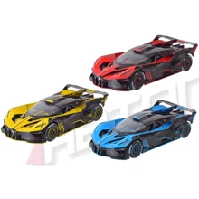 Машинка спортивная металлическая Bugatti Divo Bburago 1:24 3 цвет свет, звук (2400): Тип Готовая модель