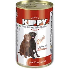 Консерви для собак Kippy з яловичиною 1250 р (8015912503190): Тип вологий корм