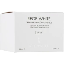 Keenwell Rege-White Total Protection Cream SPF 25+ Захисний крем Тотал Плюс 200 ml: Призначення Защита от солнца, Восстановление