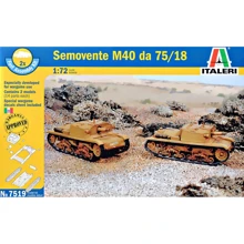 Модель Italeri САУ Semovente M40 da 75/18, 2 шт. (IT7519): Производитель ITALERI