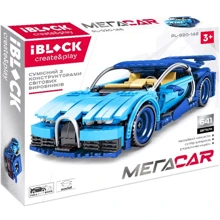 Конструктор IBLOCK PL-920-146 641дет., МЕГАCAR: Виробник Iblock