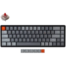 Клавіатура Keychron K6 Aluminum Frame 68 keys, Gateron Red, Hot-Swap, RGB, Black (W1_KEYCHRON): Підключення беспроводное