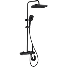 Душова система Lefton Thermostatic Shower System with 5 Water Modes and Temperature Display Screen-SST2206 Matt Black: Тип Душевая система
