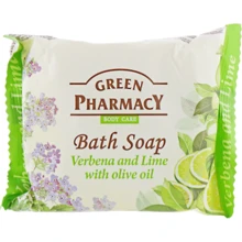 Green Pharmacy Мыло вербена и лайм с оливковым маслом 100 g: Назначение Очищение
