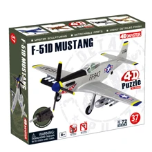 Объемный пазл 4D Master "Самолет F-51D Mustang" (26902): Производитель 4D Master