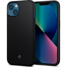 Чохол для iPhone Spigen Mag Armor Matte Black (ACS03546) for iPhone 13: Колір черный