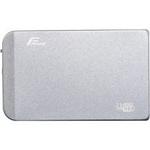 Аксессуар для накопителя Frime SSD/HDD 2.5" USB2.0 Silver SATA (FHE61.25U20): Тип аксессуара Внешний карман