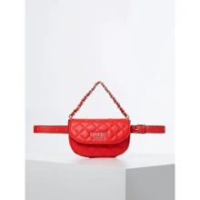 Женская поясная сумка Guess Melise Belt Bag Red красная (HWVG7667800-RED): Пол Женский
