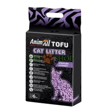 Наполнитель для кошачьего туалета AnimAll Тоффу Лаванда 4.66 кг: Вид Соевый