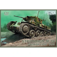 Шведский легкий танк Stridsvagn M/38: Производитель IBG Models