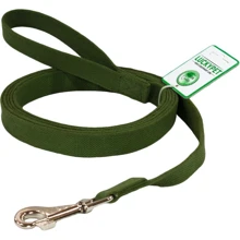 Поводок брезентовый Lucky Pet 2x120 см зеленый (4820224214290): Тип Поводок