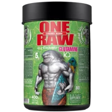 Аминокислота для спорта Zoomad Labs Raw One Glutamine 400 g / 80 servings / вишня: Вкус Вишня