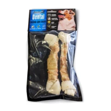 Лакомства AnimAll Dental Кость баварская узловая для собак с мясом курицы 17-19 см 2 шт. (169811): undefined undefined