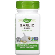 Nature's Way Garlic Bulb 580 mg Чеснок 100 капсул: Форма выпуска Капсулы