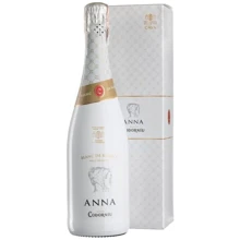 Игристое Codorniu Anna Blanc de Blancs Brut, белое брют, 0.75л 11.5%, gift box (BWR8183): Объем, л 0.75