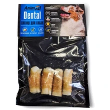 Лакомство AnimAll Dental трубочка рулетик с мясом курицы для собак 5-6 см 4 шт. (169821): Производитель AnimAll