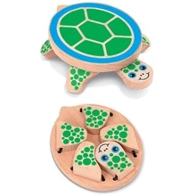 Melissa & Doug Дерев'яна іграшка Пограй в хованки з черепашкою (MD4029): Виробник Melissa&Doug