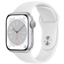 Apple Watch Series 8 41mm GPS Silver Aluminum Case with White Sport Band (MP6K3) UA Approved Витринный образец: Производитель Apple