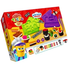 Креативное творчество Danko Toys "Тесто для лепки "Шеф-повар" TMD-17-01U…-04U с формочками (TMD-17-01U): Производитель Danko toys