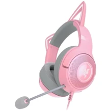 Навушники Razer Kraken Kitty V2 Quartz (RZ04-04730200-R3M1): Тип конструкції полноразмерные