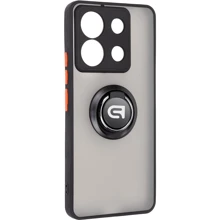 Чохол для телефона ArmorStandart Frosted Matte Ring Black для Xiaomi Redmi Note 13 Pro 5G / Poco X6 5G (ARM72724): Сумісність Xiaomi Redmi Note 13 Pro 5G / Poco X6 5G