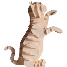 Білий котик White cat Fridolin 3D модель: Вид Флора і фауна