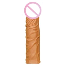 Реалистичная насадка на член LoveToy Pleasure X-Tender Penis Sleeve Flesh Add 2" (коричневый): Для кого Для мужчин