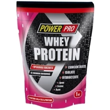 Протеин Power Pro Whey Protein 1000 g /25 servings/ Клубника: Вид Сывороточные
